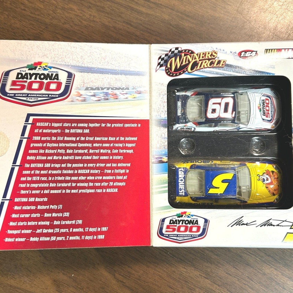 Winner's‎ Circle Daytona 500 Mark Martin #5 1:64 Diecast Set